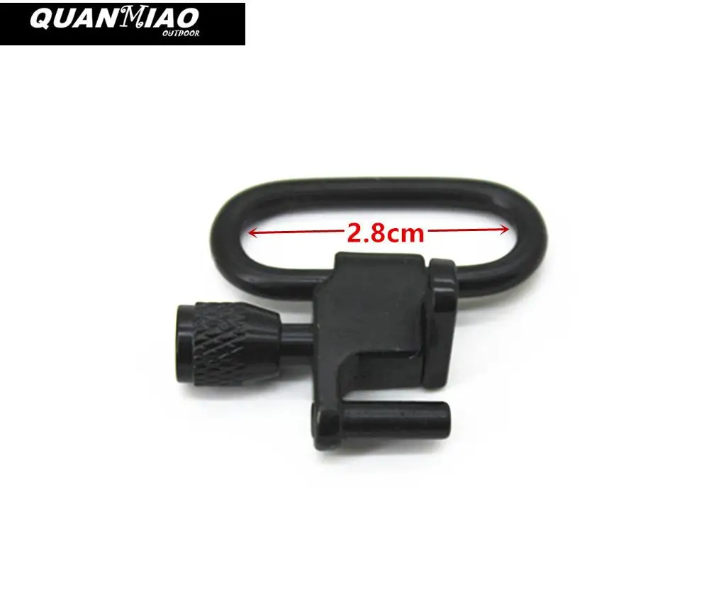Sling Swivel Adapter Sling Swivel Mount Tactical Sling Adapter Sling Adapter Sling Attachment Adapter Metal Buckle Set QM 1inch/1.25inch QD Sling Swivel Strap Buckles Kit Metal Quick Detachable Sling Mount Outdoor Camping Hunting Accessories