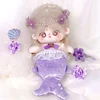 Mermaid 3-piece set, 4-piece set, 20cm cotton doll clothes, baby clothes 1