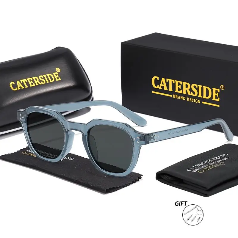 CATERSIDE Retro Herren Optische Sonnenbrille Hochwertige Tr90-Fassung Maßgefertigte Korrektions-Sonnenbrille Damen Outdoor-Reisebrille – Detail 5