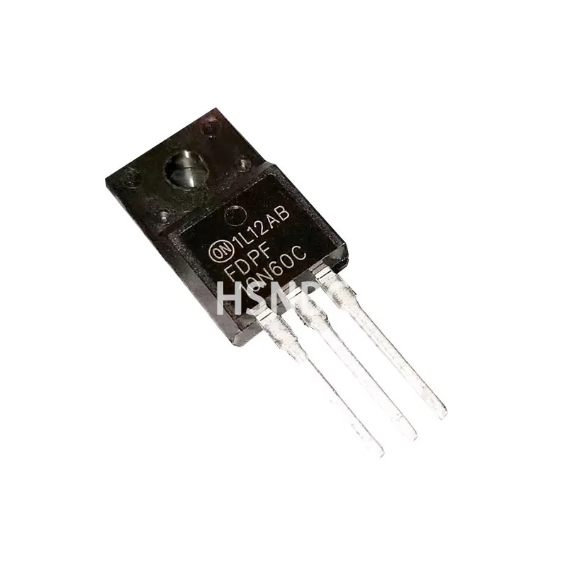 

10Pcs/Lot FDPF10N60C FDPF10N60 10N60C TO-220F MOS Power Transistor New Original