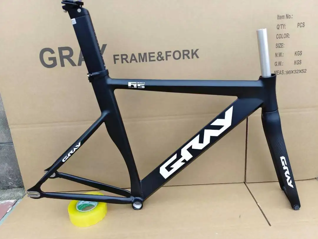 ピスト　シングルスピード　GRAY F15 700c Gray F15 Fixie Bike Bicycle Frame Aluminum Alloy Racing