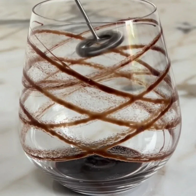 Stainless Steel Electric Hand Mixer for Baking, Portable Mini Whisk for Milk Tea/Coffee, Handheld Blender with Anti-Slip Grip