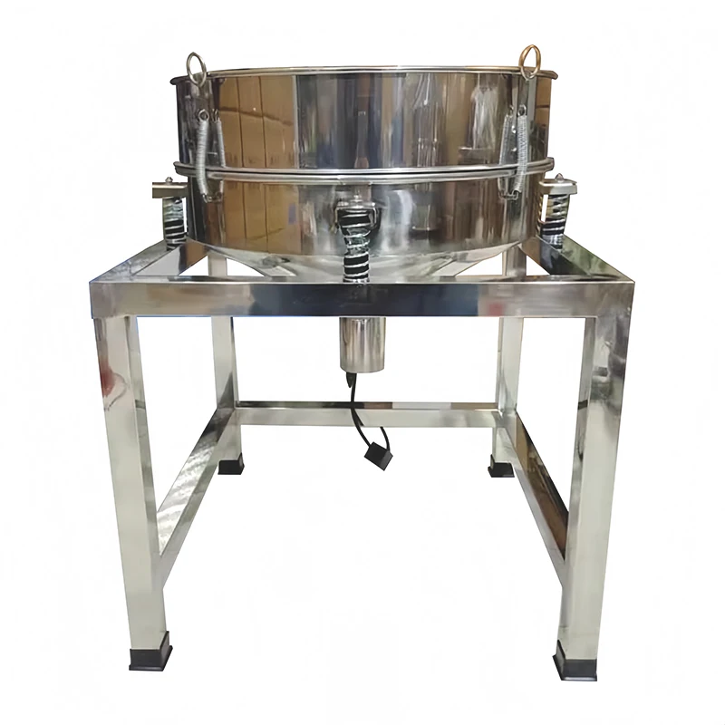 50cm food sieve machine Low type electric sieve vibrating screen is suitable for powder or granular materials