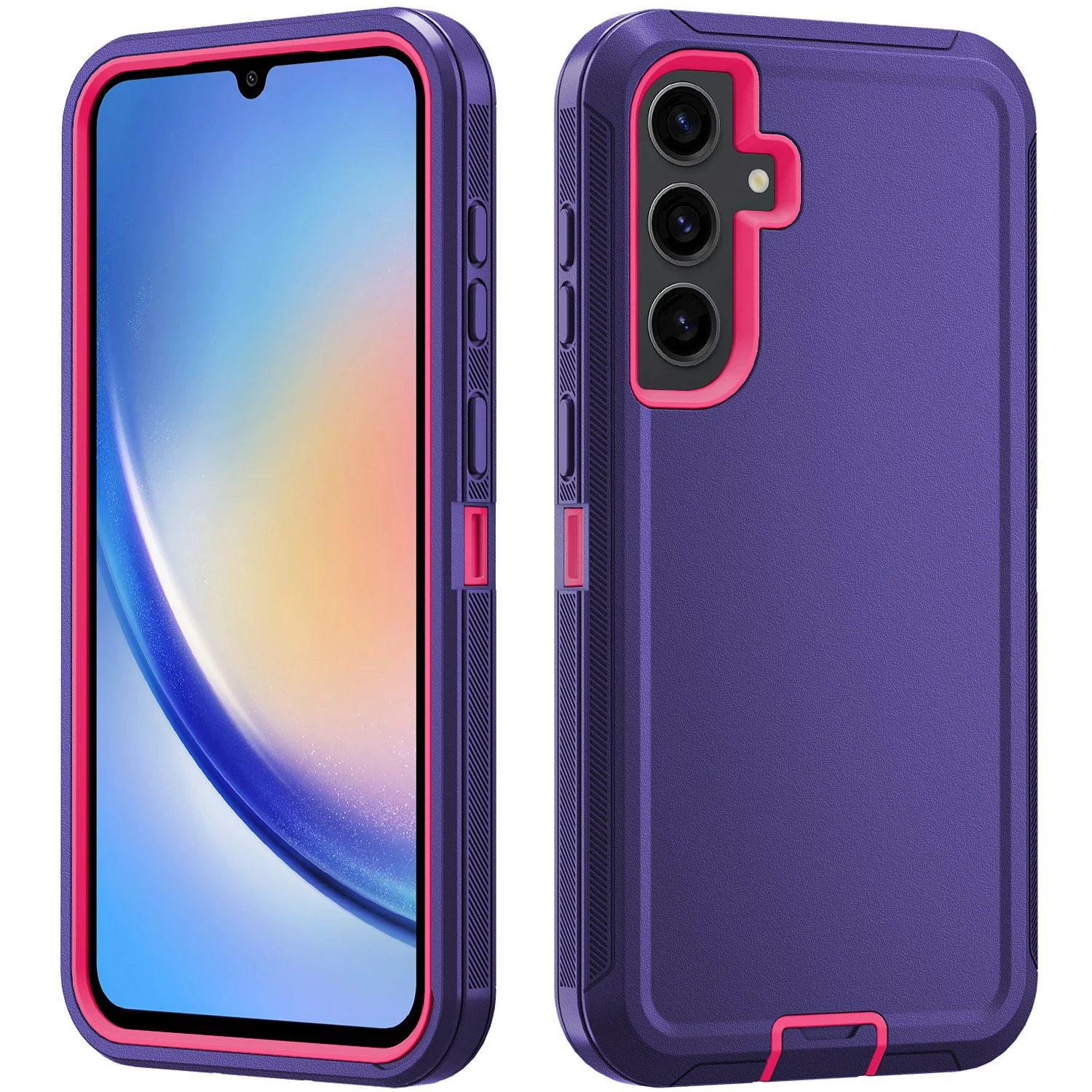 Rugged Armor Shockproof and Dustproof Phone Case with Camera Protection