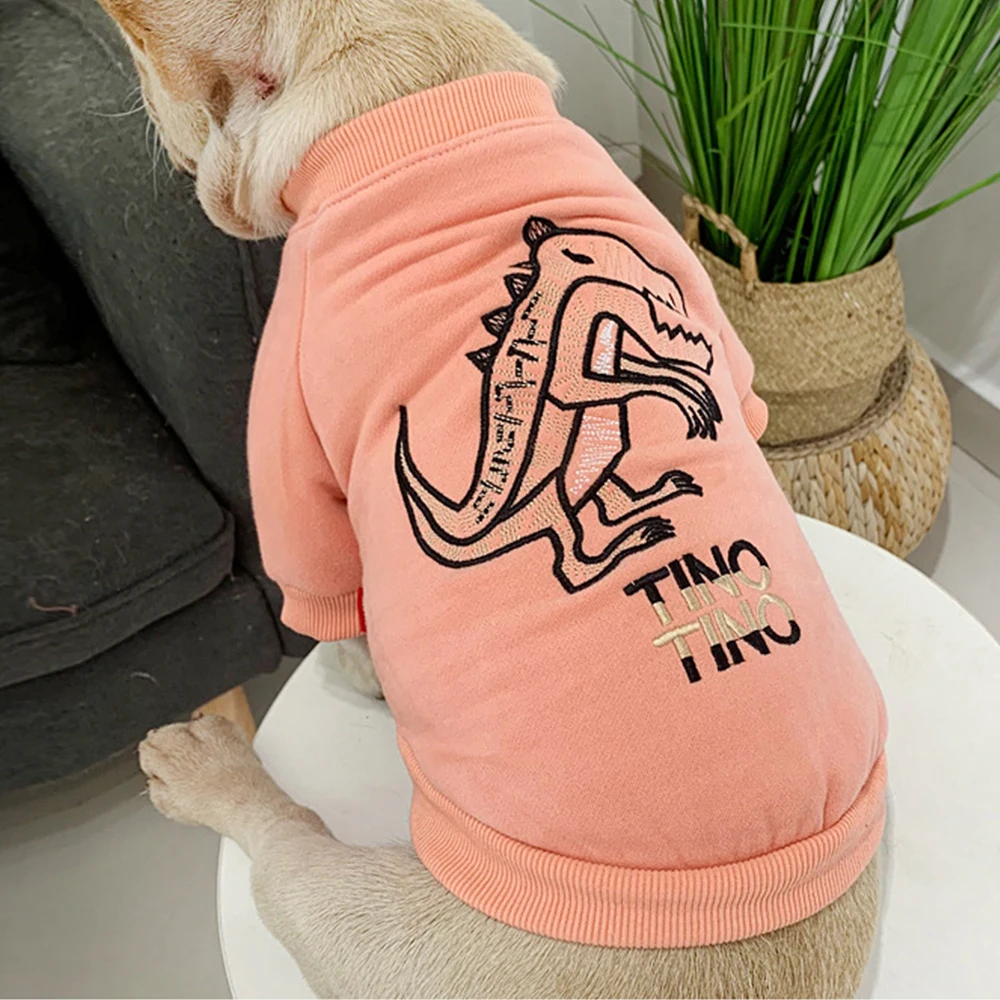 Sweat pour chien et son Maitre Tino le Dinosaure