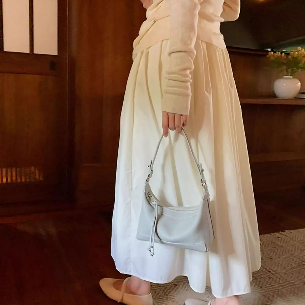 JIAERDI High Street Blue Underarm Bag Y2k Hot Girls Pu Leather Hobos Bag Handbag Female Harajuku Aesthetic Shoulder Bags 2025