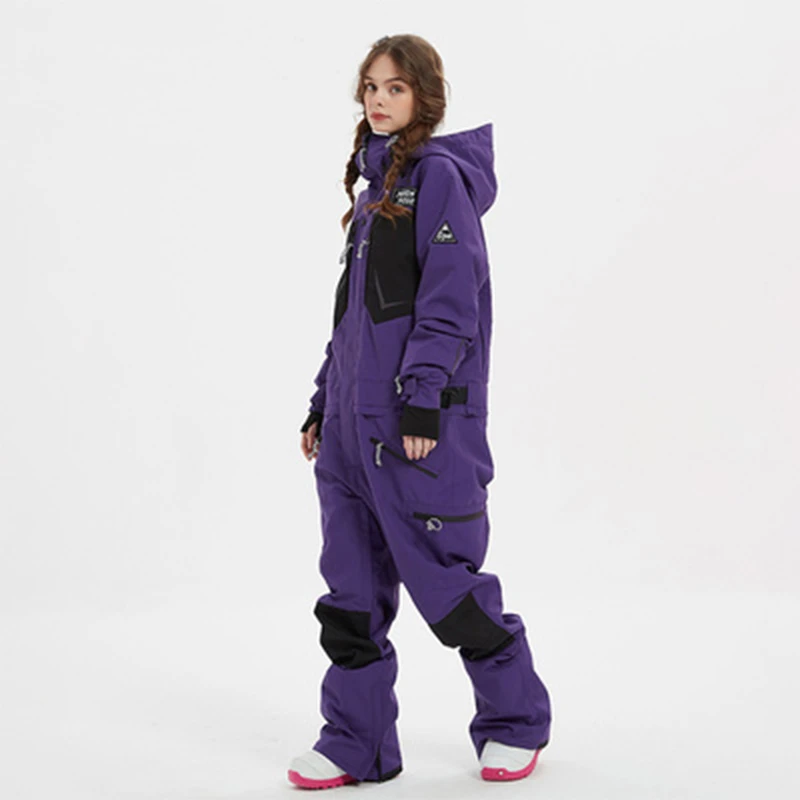 Ski Overalls Women's Ski Suit Windproof Snowboard Winter Ski Suit Woman