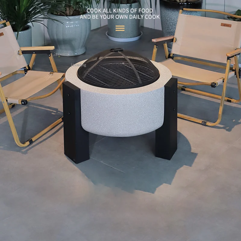 Modern Dormitory Bedroom Fire Pits Simple Cafe Winter Heater Outdoor Terrace Brazier Indoor Homestay Barbecue BBQ Grill Stove G