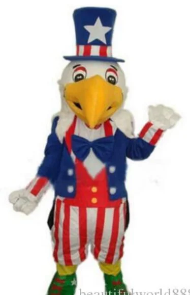 

New Adult Halloween Christmas Cute EAGLE Mascotte Fancy Cartoon Mascot Costume Plush Fancy Dress Mascot Costume