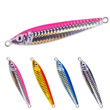 

1PCS Metal Jig Fishing Lure Weights 60G-100G Trolling Hard Bait Bass Fishing Bait Tackle Trout Jigging Lure Jigs Saltwater Lures