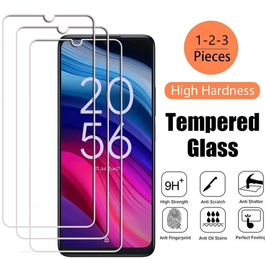 

Tempered Glass On FOR TCL 505 T509K T5094 6.75" 2024 TCL505 505 TCL 505 Screen Protective Protector Phone Cover Film