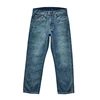 Sauce Zhan  JF09  Mens Jeans Selvedge Denim Jeans for Men  Summer Distressed Wash Jeans Ankle Length Slim Fit 10 Oz 5