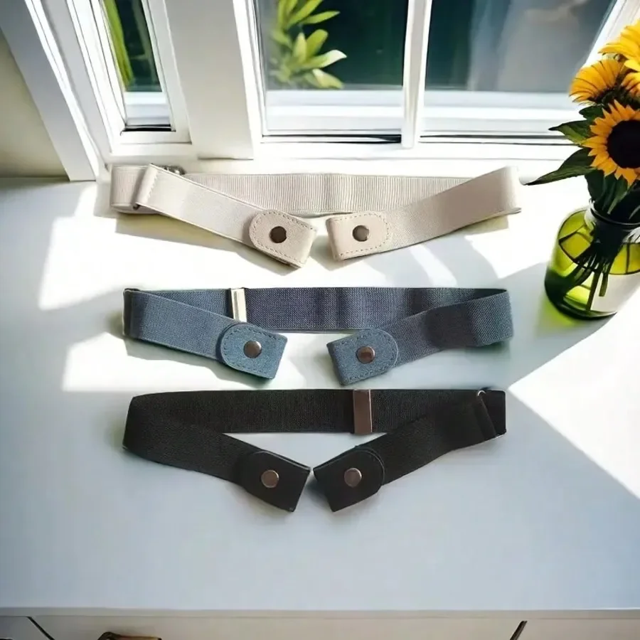 Elastic Waist Casual Invisible Belt For Dress And Jacket