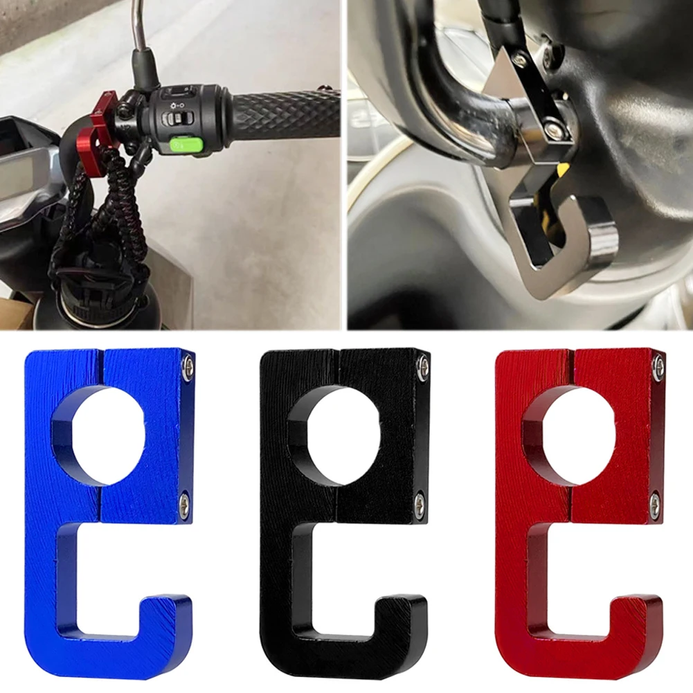 

Motorcycle Luggage Helmet Hook Aluminum Mount Motorcycle Scooter Helmet Holder Bag Hook Hanger Universal Motos Accesorios