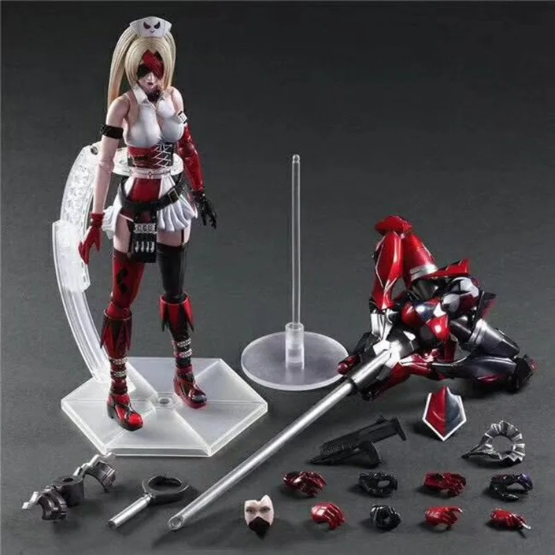 

Hot toys Marvel DC Anime Suicide Squad 2nd generation Harley Quinn Movable Action Figure Collectible Model Toy Figures gifts