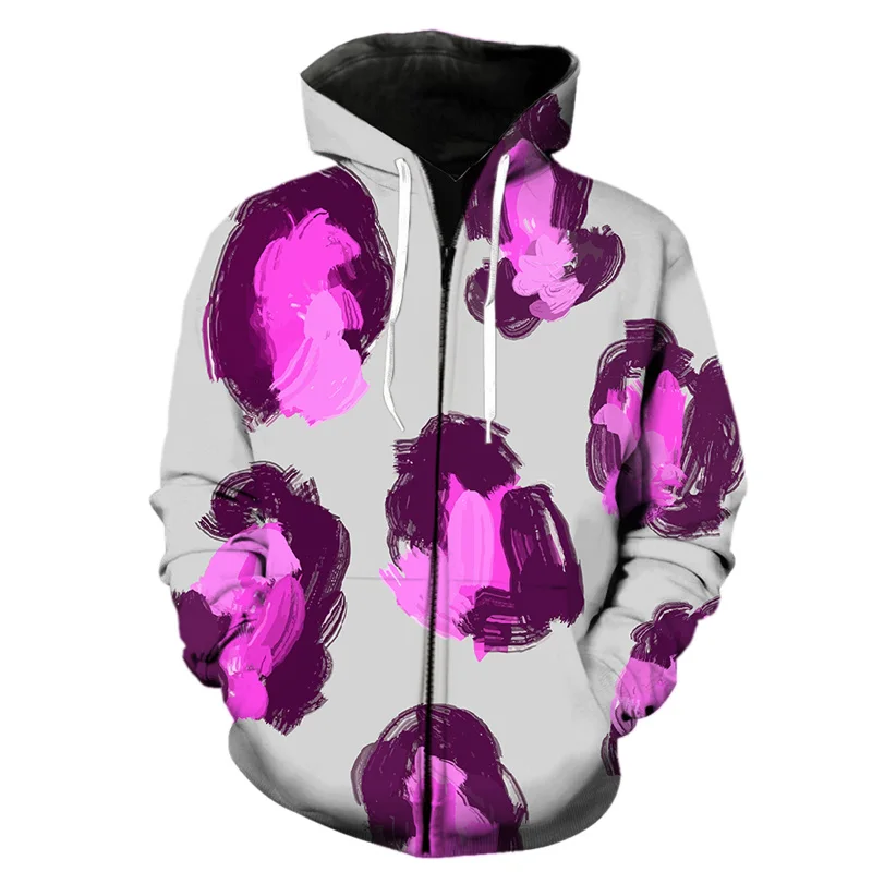 thumbnail image 1 of Sudadera con capucha y cremallera con estampado 3D de leopardo para hombre, moda Harajuku, textura de piel de animal, sudaderas de manga larga, ropa de calle, sudaderas de hip hop, 1 of 5