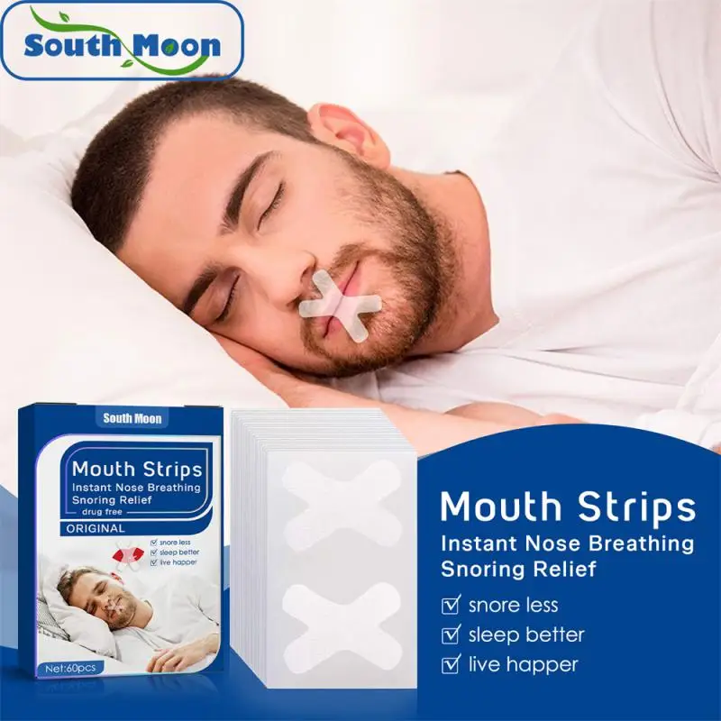 

Sleep Strips Gentle Mouth Tape for Better Nose Breathing Nighttime Sleeping Mouth Breathing,and Loud Snoring 60/90/120PCS