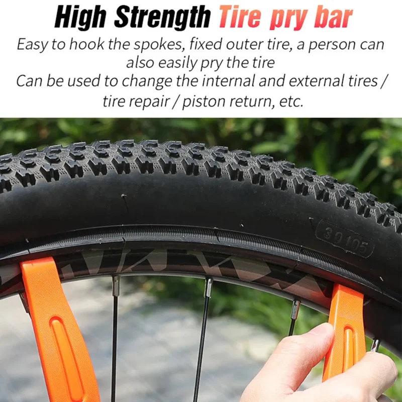 Bicycle Tire Repair Kit Portable Road Bike Tire Repair Kit Practical Bike Tool Kit Ergonomic Bike Tube Repair Kit For Bmx