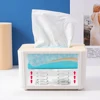 Automatic Tissue Box Tissue Dispenser Spring Loaded Tissue Holder Office Home Kitchen Toilet Bracket Organizer for Living Room 5
