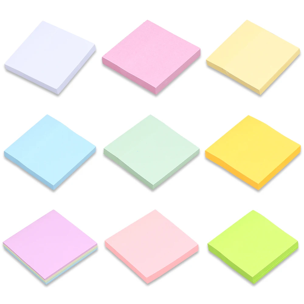 Cute Sticky Notes Aesthetic Memo Pads Post Notepads School Office Accessory Journal Stationery Index Tab Checklist Diary Planner