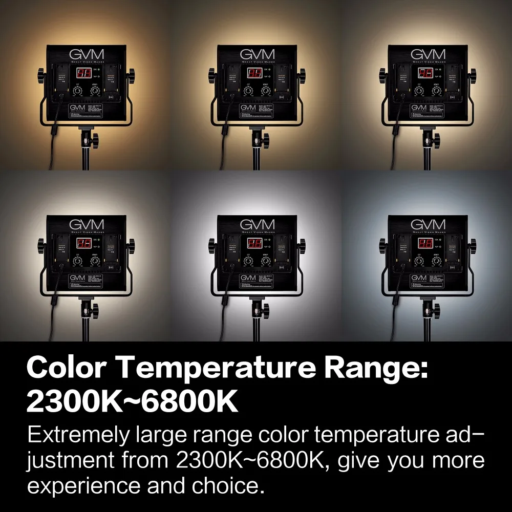 Softbox LED GVM RGB Con App - Luce Video Professionale Per Studio E YouTube - Foto 6