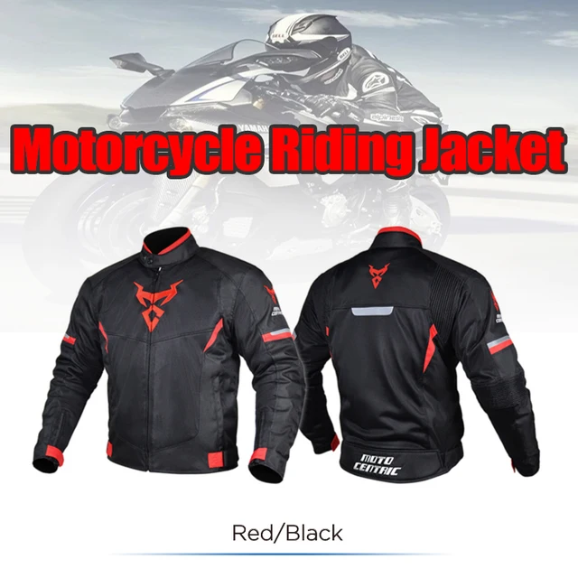 Motorcycle Protective Jacket 600D Oxford cloth Men Breathable Mesh Biker Jacket Waterproof Motorcycle Reflective Clothing