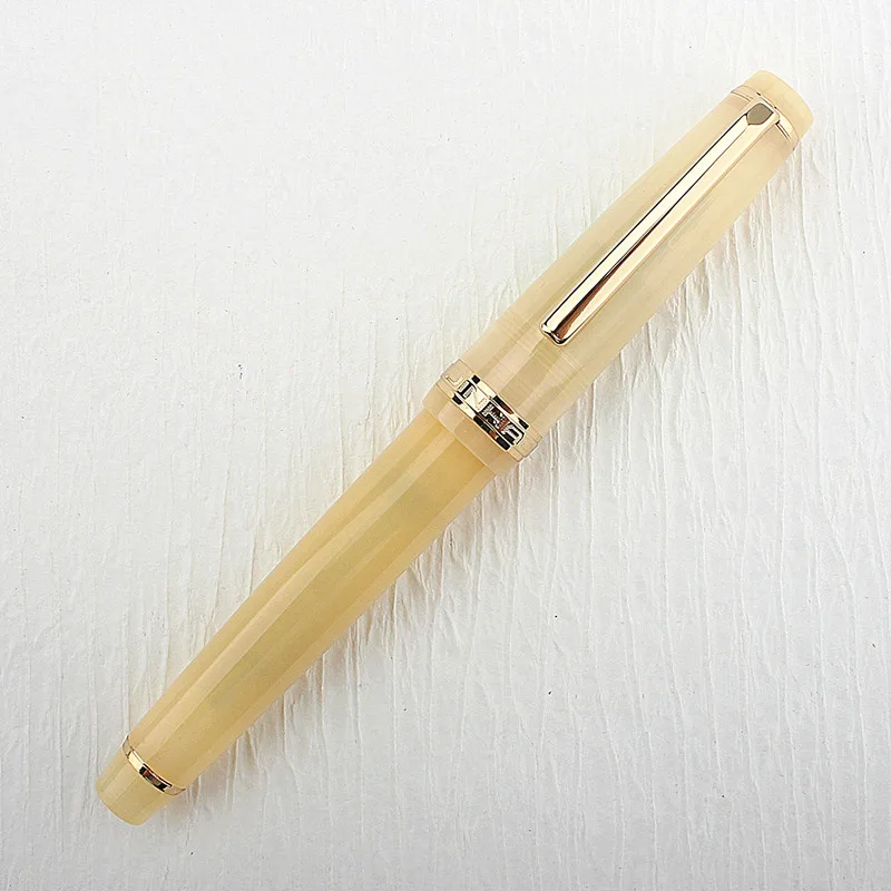 ゴールド メタル製 万年筆 クリップ付き ゴールド メタル製 万年筆 クリップ付き