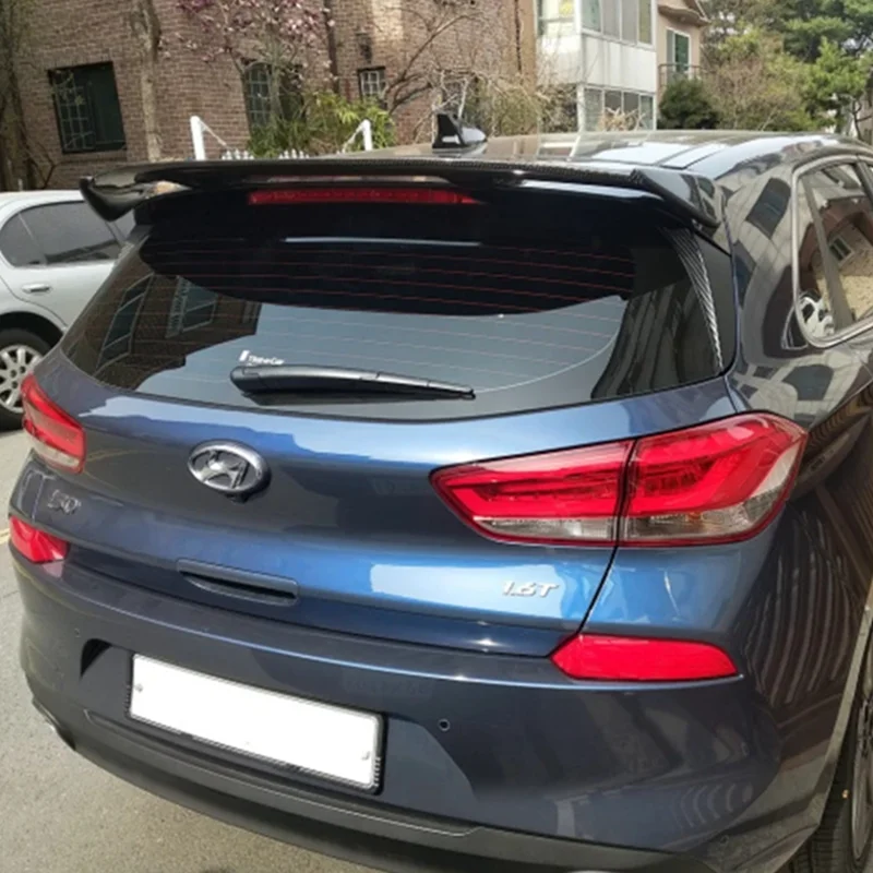 ABS 플라스틱 리어윙 트렁크 부트 커버, 자동차 스타일링 루프 스포일러, 현대 I30 I20 2008-2021 하이 퀄리티