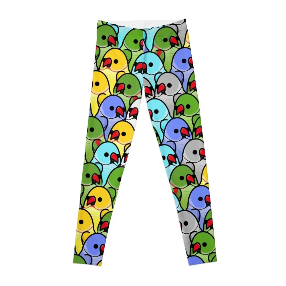 Troppo Molti Uccelli! -Leggings Squad Ad Anello Joggers Per Collant Push Up Per Leggings Da Donna