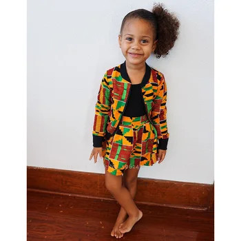 Chiamaka Zipper Jacket and Skirt