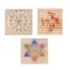 Wood Strategy Family Game Collection Desktop Toys Brain Teaser Toys for Social Skills Activity Interaction Preschool Gathering 1