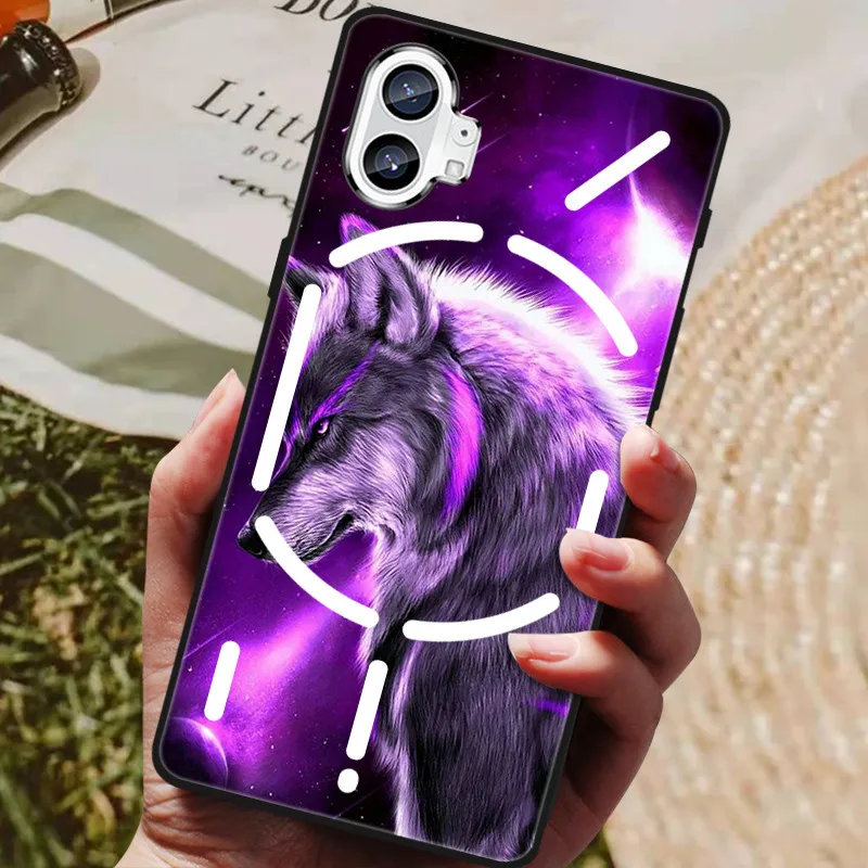 Black Antiknock Soft TPU Protective Phone Case Cover