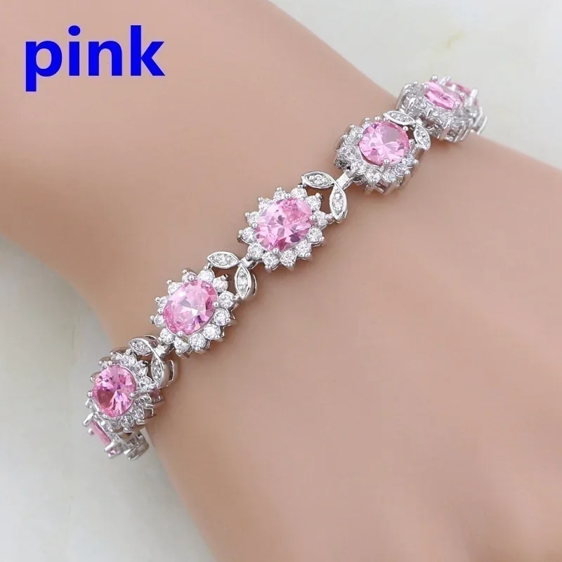 Fashion Crystal Gem Bracelet Temperament Elegant Charm Bracelet Jewelry Gift for Women bracelet jewelry