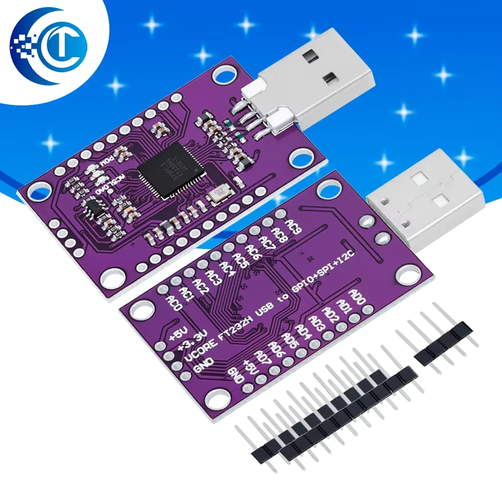 CLT IT MCU FT232H USB to JTAG UART FIFO SPI I2C High Speed ...