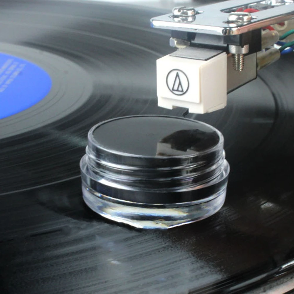 Phonograph Needle Cleaner Anti-Static Record Needle Cleaning Gel Reusable LP Cartridge Needle Cleaner Vinyl Record Cleaning Tool