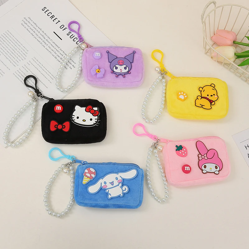

Мультяшный кошелек Hello Kitty Kuromi Cinnamoroll, 1 шт.