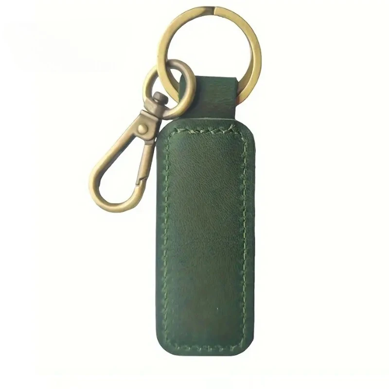 Angepasst Name Mode männer frauen PU Leder Schlüsselbund Vintage Kreative Anhänger Handgemachte Kleine Geschenk DIY Präsentieren Auto Schlüssel kette – Detail 12