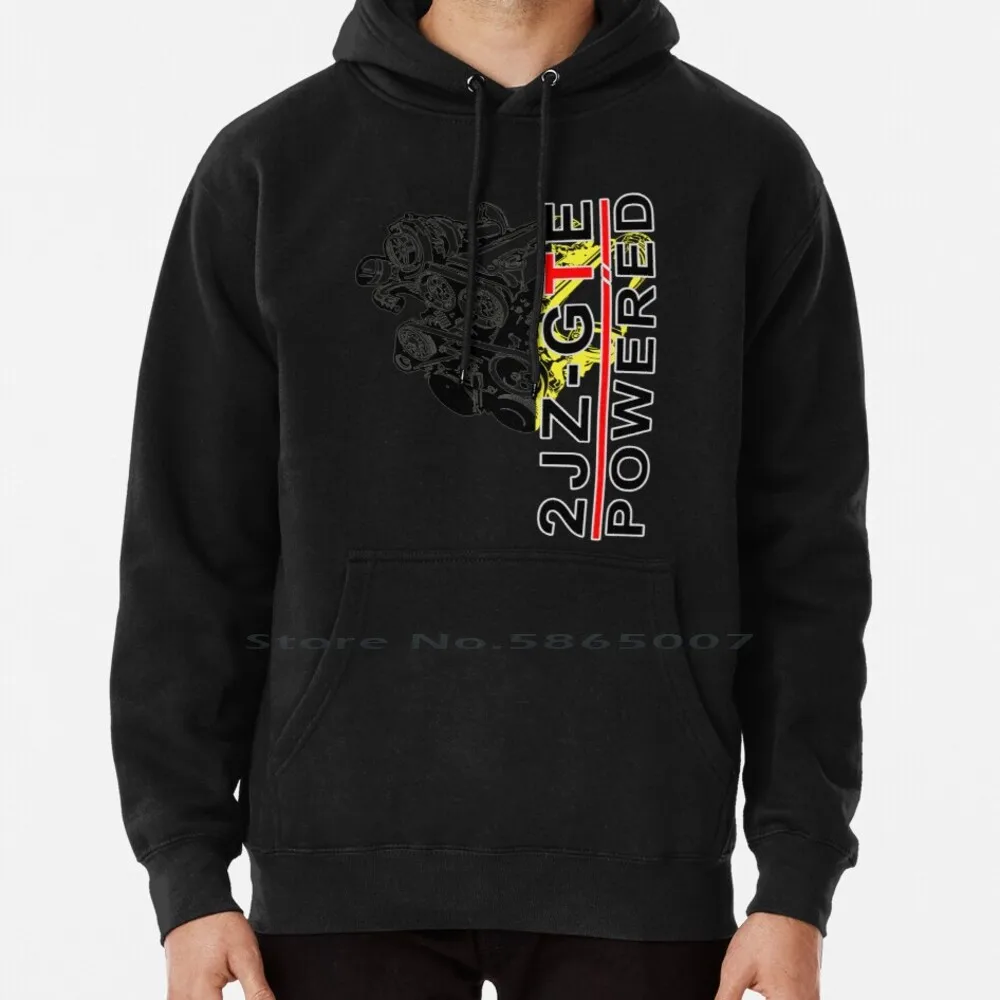 2Jz Gte Powered Engine Felpa Con Cappuccio Maglione 6Xl Cotton 2Jz Gte Powered Engine Ft 86 Corolla Gr Iv V Hilux Yaris Gr Gazoo Racing Trd