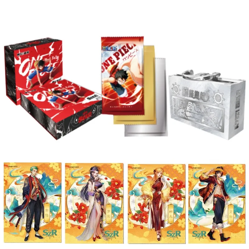 

One Piece Cards MOKA-ACG Anime Figure Playing Devil Fruit Booster Box Board Game Toy on The Table Kids Xmas Boys and Girls Gifts