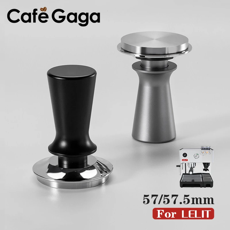 57mm 57.5mm Coffee Tamper Constant Pressure 30lb Springs Calibrated