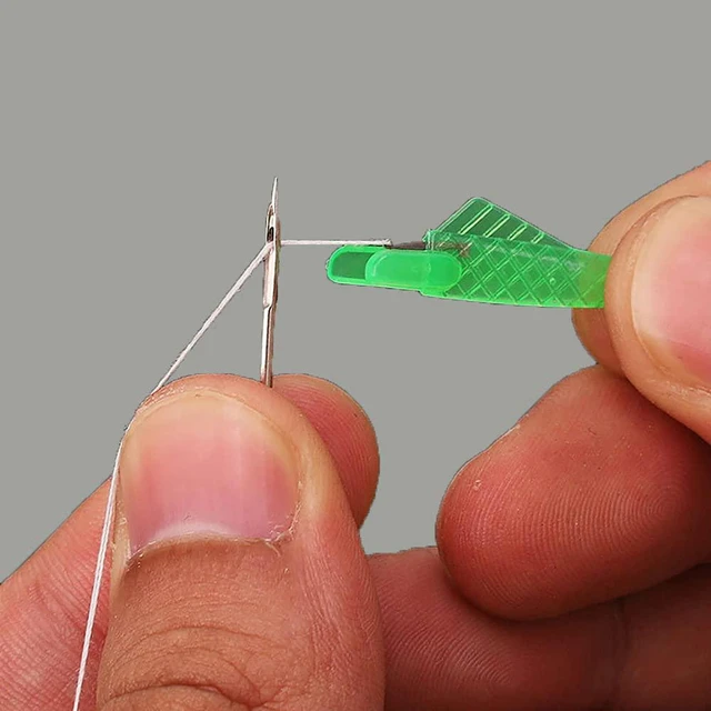 10Pcs Sewing Machine Needle Threader Self-Threading Quick Sewing Needle  Changer Sewing Accessories And Tools Punch Needles - AliExpress