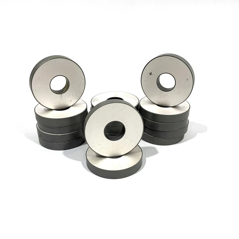 Ultrasonic Piezoelectric Ceramic Materials Ring 45*15*5mm PZT4 or PZT8 For 100W Ultrasonic Cleaning Transducer 35 15 5mm ultrasonic piezoelectric transducer pzt4 pzt8 piezo element ceramic ring
