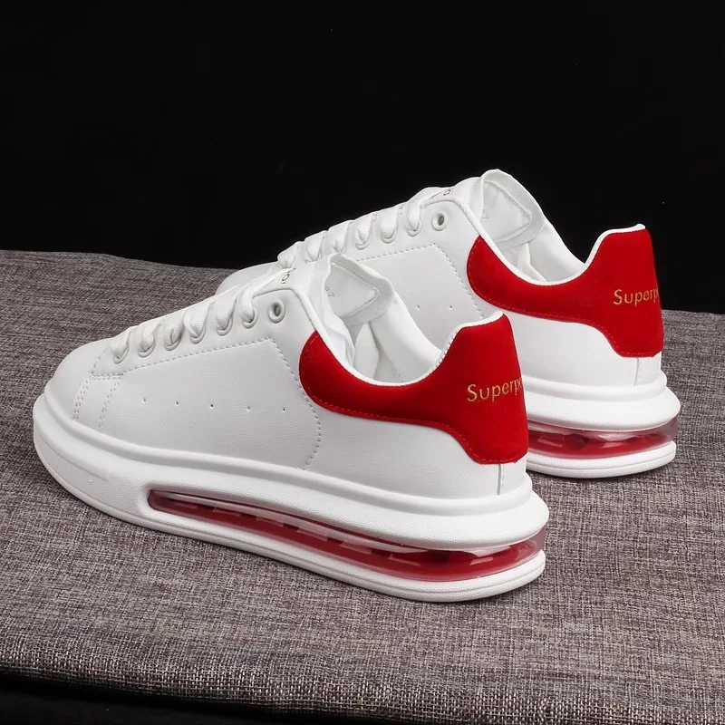 Branded air-cushion white shoes for men breathable versatile sports and casual shoes fashionable couple tennis shoes tennis shoes men sport shoes