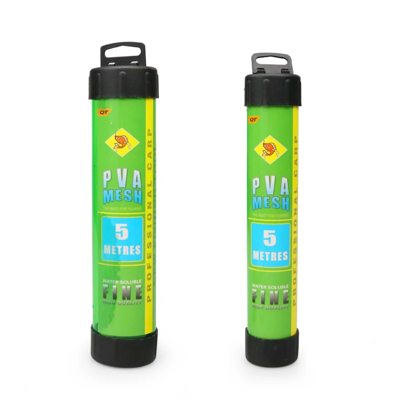 Description Picture 5 of item1PCS 5M Fishing Feeder PVA Water Dissolving Narrow Mesh Tube Net Carp Lures Refill Plunger Bar Tackle Carp Fishing Feeder