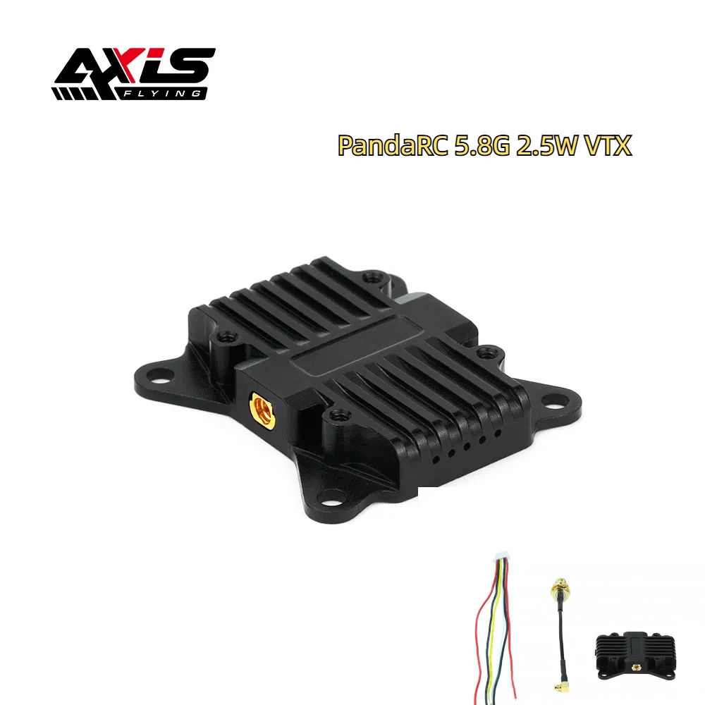 5.8G 2.5W VTX VT5804-BAT Video Transmitter 56CH 6-36V For FPV Racing Drone Parts