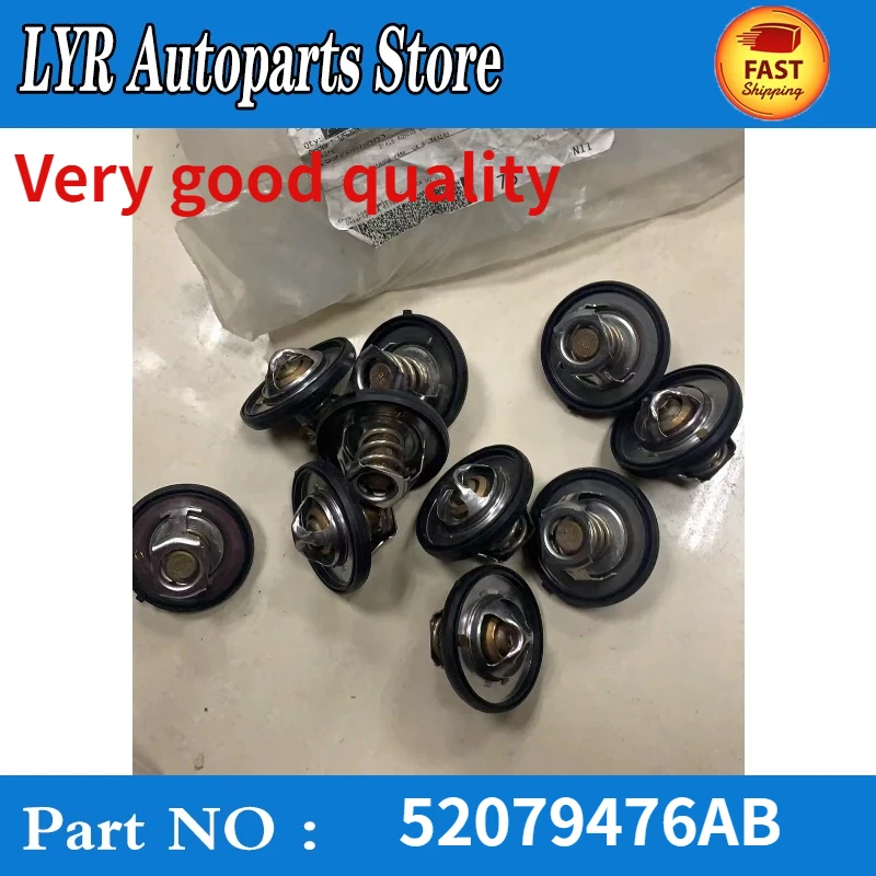 Thermostat for 99-09 Jeep Commander Grand Cherokee Liberty 3.7L 4.7L Dodge Ram Dakota Durango 52079476AB 68174083AA