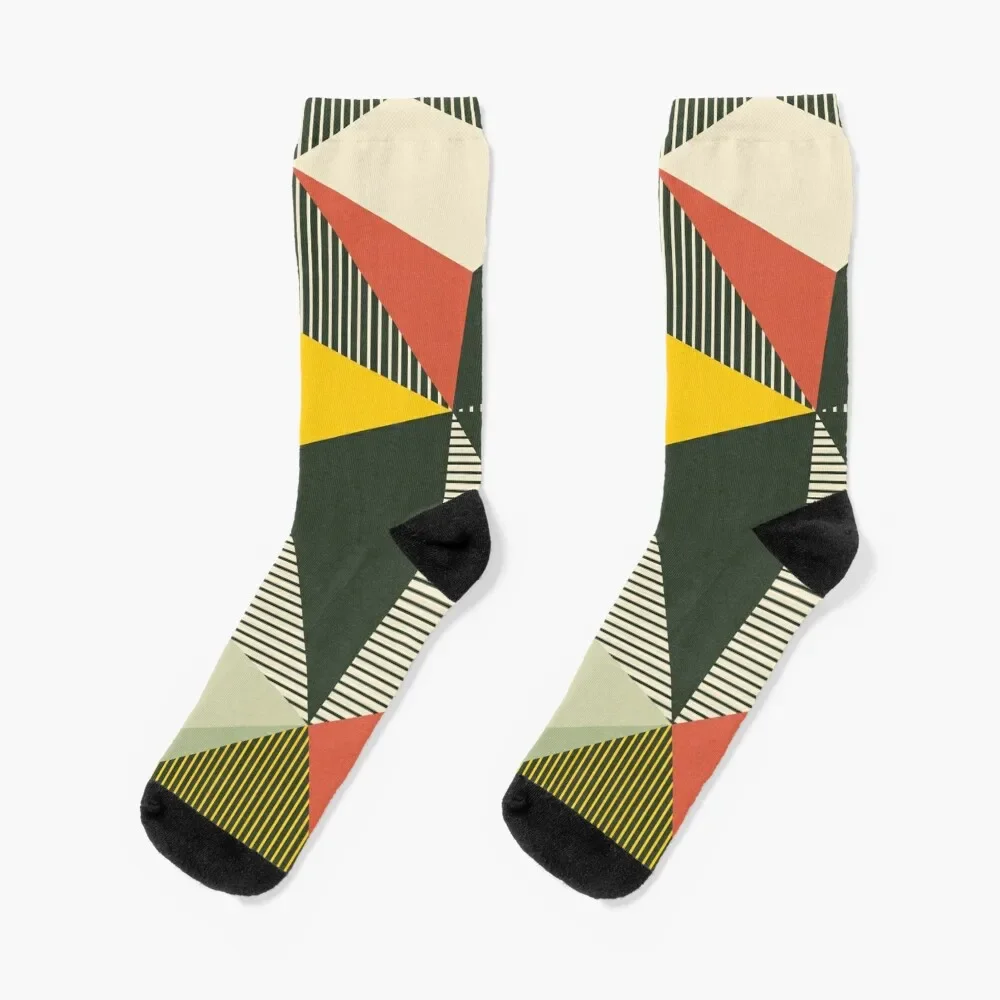 Bauhaus Socks floral custom basketball Men's Socks Women's