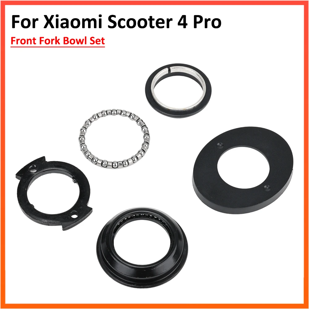 Set Di Ciotole Per Forcella Anteriore Per Xiaomi Scooter Elettrico 4 Pro Fold Pole Cuscinetto Per Sterzo Interno Parti Di Riparazione Per Scooter