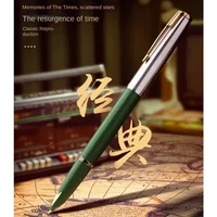616S Hero Morandi Dark Pointed Pen Student Adult Office Writing and Writing Practice Writing Ink Pen Replacement Ink Bag 1