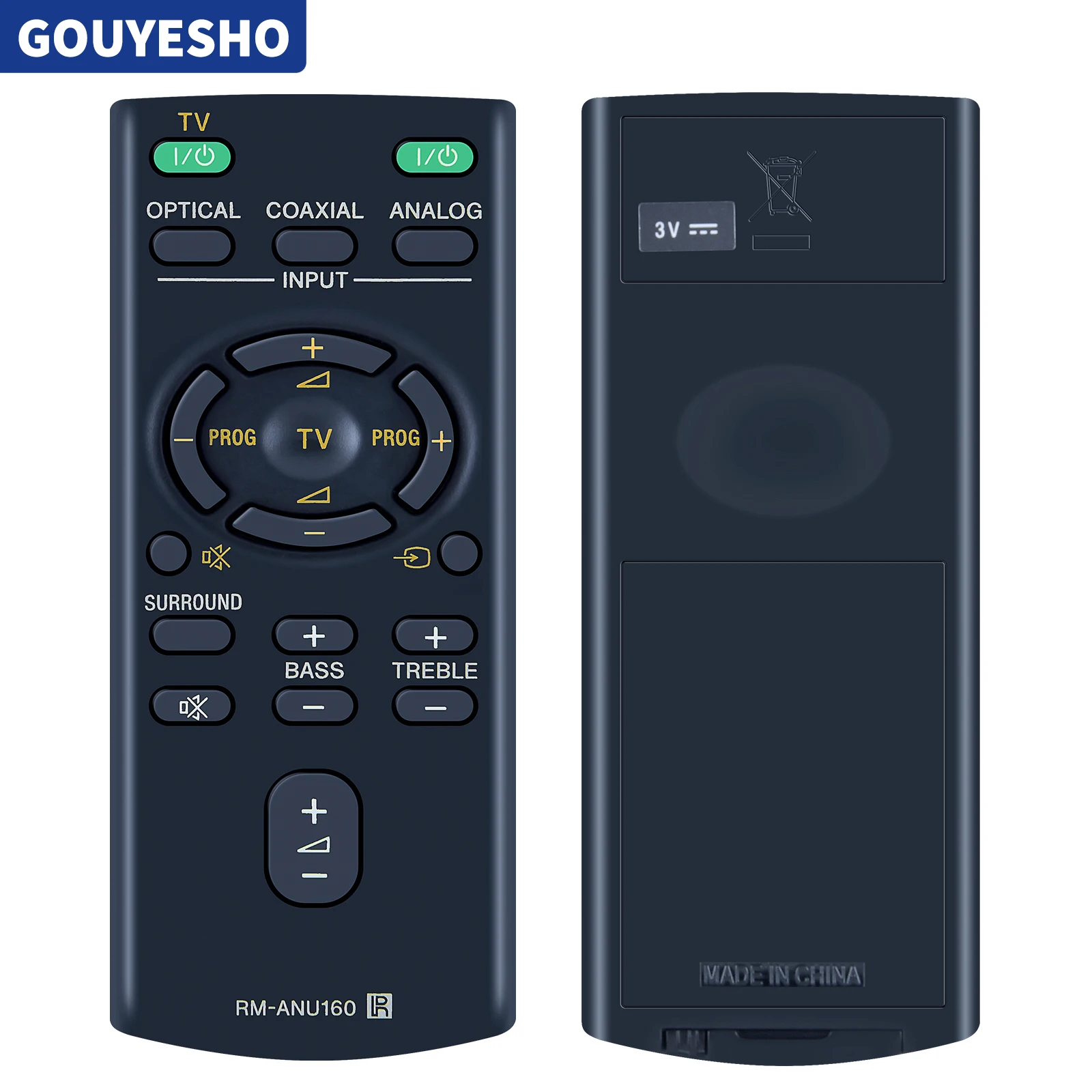 Nuovo Rm-Anu160 Per Il Telecomando Del Sistema Soundbar Sony Ht-Ct60 Sa-Ct60